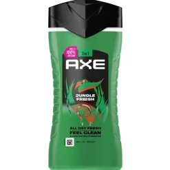 Axe Jungle Fresh Extra Fresh 3-in-1 Douchegel Hot