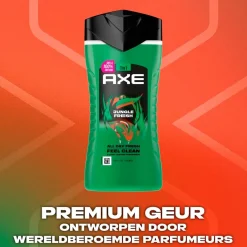 Axe Jungle Fresh Extra Fresh 3-in-1 Douchegel Hot