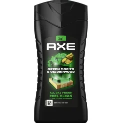 Axe Wild Green Mojito & Cedarwood 3-in-1 Douchegel Online