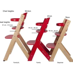 Babygo Family Naturel Meegroei Kinderstoel Best
