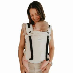 Babylonia Draagzak Tricot-Click Almond Melange One Size Outlet