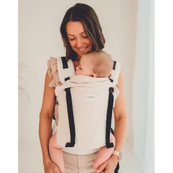 Babylonia Draagzak Tricot-Click Almond Melange One Size Outlet