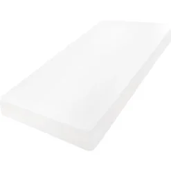 Babymatex Jersey Wit 60x120 cm Ledikant Hoeslaken