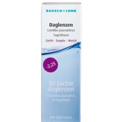 Bausch & Lomb -2.25 Zachte Daglenzen Clearance