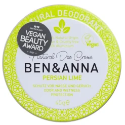 Ben&Anna Ben & Anna Persian Lime Deodorantcrème in Blik Clearance