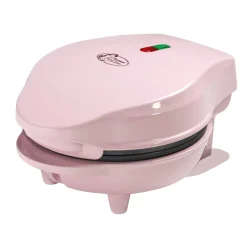 Bestron Mini Wafelijzer 550W Roze Clearance