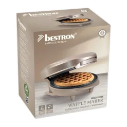 Bestron Wafelijzer AMW500SAT Beige
