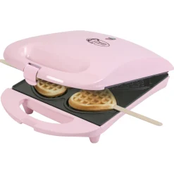 Bestron Wafelijzer Hartvormige Wafels Roze Hot