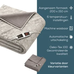 Beurer HD 150 XXL Nordic Taupe Warmtekussen Hot