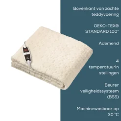 Beurer UB 53 Teddy Single Elektrische onderdeken Discount