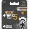 Bic Hybrid5 Flex Navul Scheermesjes Clearance