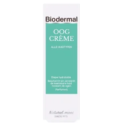 Biodermal Oogcrème voor alle Huidtypen Outlet