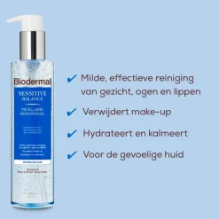Biodermal Sensitive Balance Micellair Reinigingsgel Discount