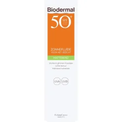 Biodermal SPF50+ Matterende Zonnefluïde voor je Gezicht Outlet