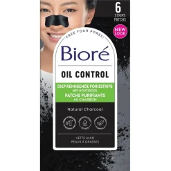 Bioré Diep Reinigende Poriestrips met Houtskool Hot