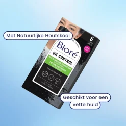 Bioré Diep Reinigende Poriestrips met Houtskool Hot