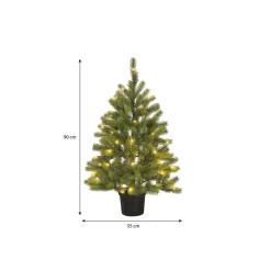 Black Box Trees Kunstkerstboom verlicht New