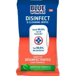 Blue Wonder Disinfect & Cleaning Wipes Clearance