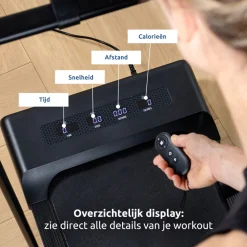 Blumill Loopband Inklapbaar Inc. Tablethouder en Fitness App Sale