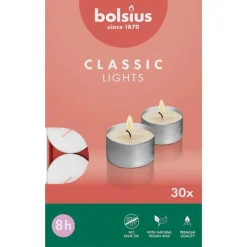 Bolsius Classic Lights 8-Uur Waxinelichtjes Best