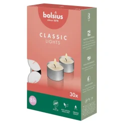 Bolsius Classic Lights 8-Uur Waxinelichtjes Best