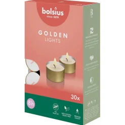 Bolsius Golden Lights 8-Uur Waxinelichtjes Outlet