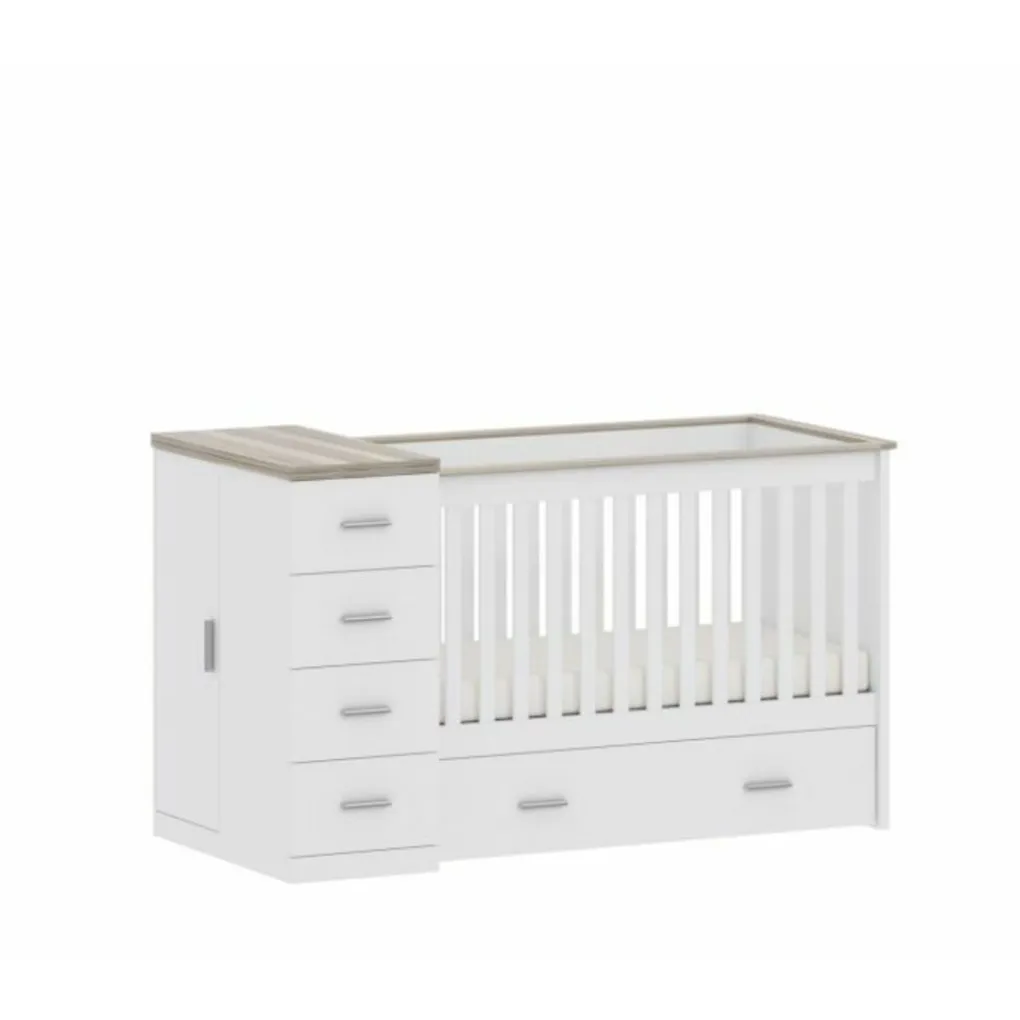 Born Lucky Combi Ledikant Memphis Met Matras Outlet