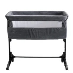 Born Lucky Co-Sleeper Velvet Antraciet Clearance