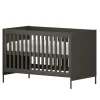 Born Lucky Lissabon Babybed Chocolate 70x140 cm Clearance