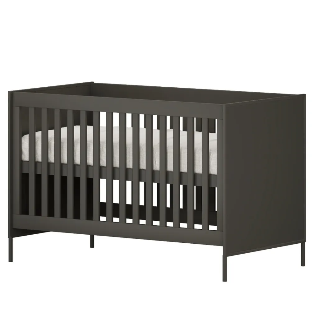 Born Lucky Lissabon Babybed Chocolate 70x140 cm Clearance
