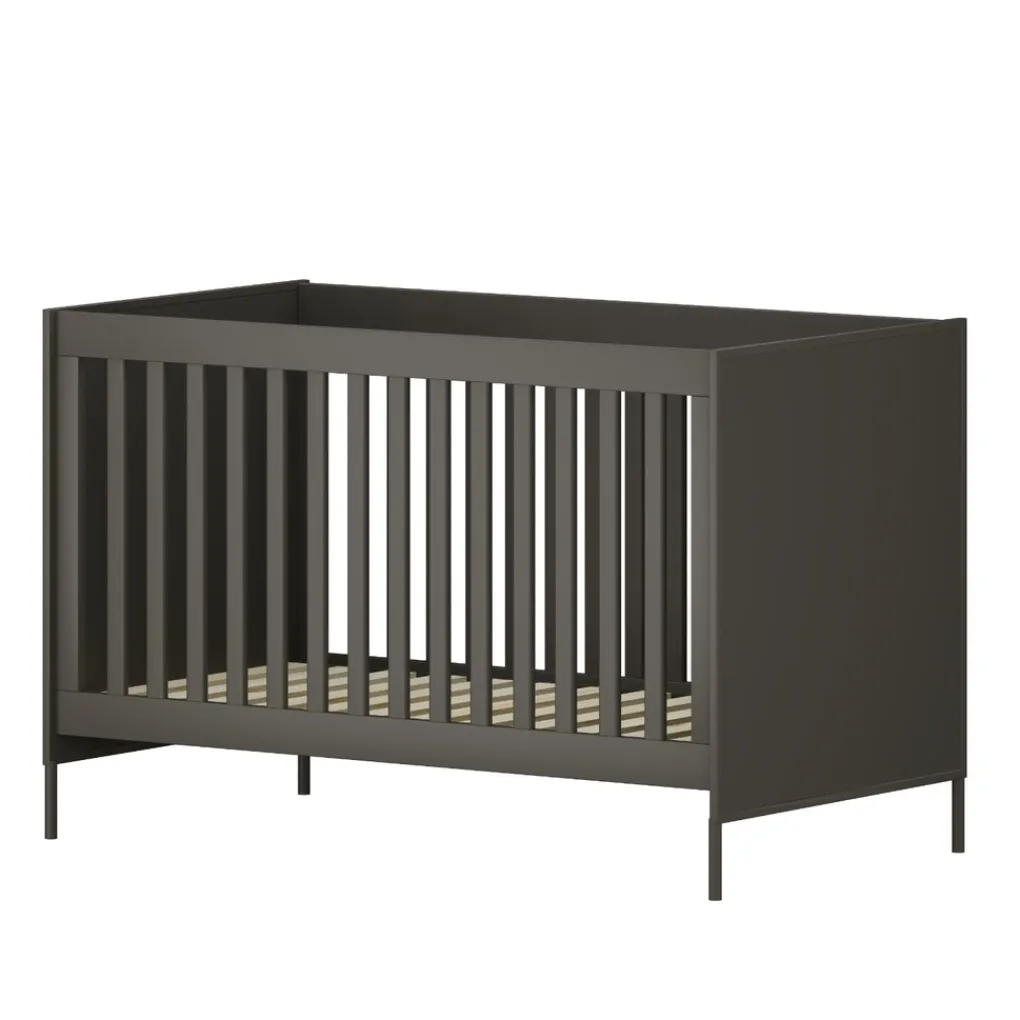 Born Lucky Lissabon Babybed Chocolate 70x140 cm Clearance