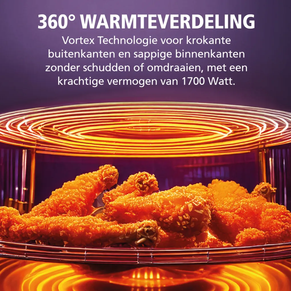Brabantia PFAS-vrij BBEK1137 Airfryer Clearance