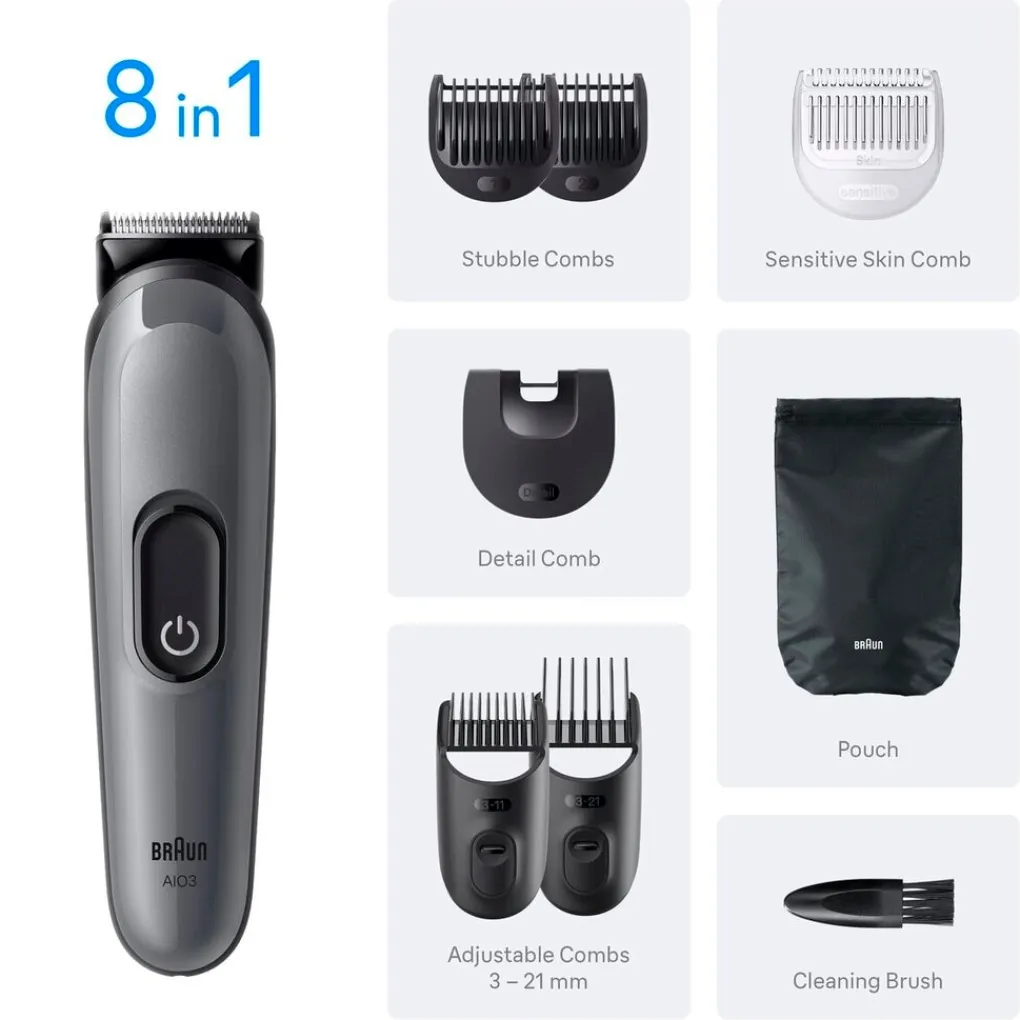 Braun Series 3 MGK3540 8-in-1 Verzorgingsset Outlet