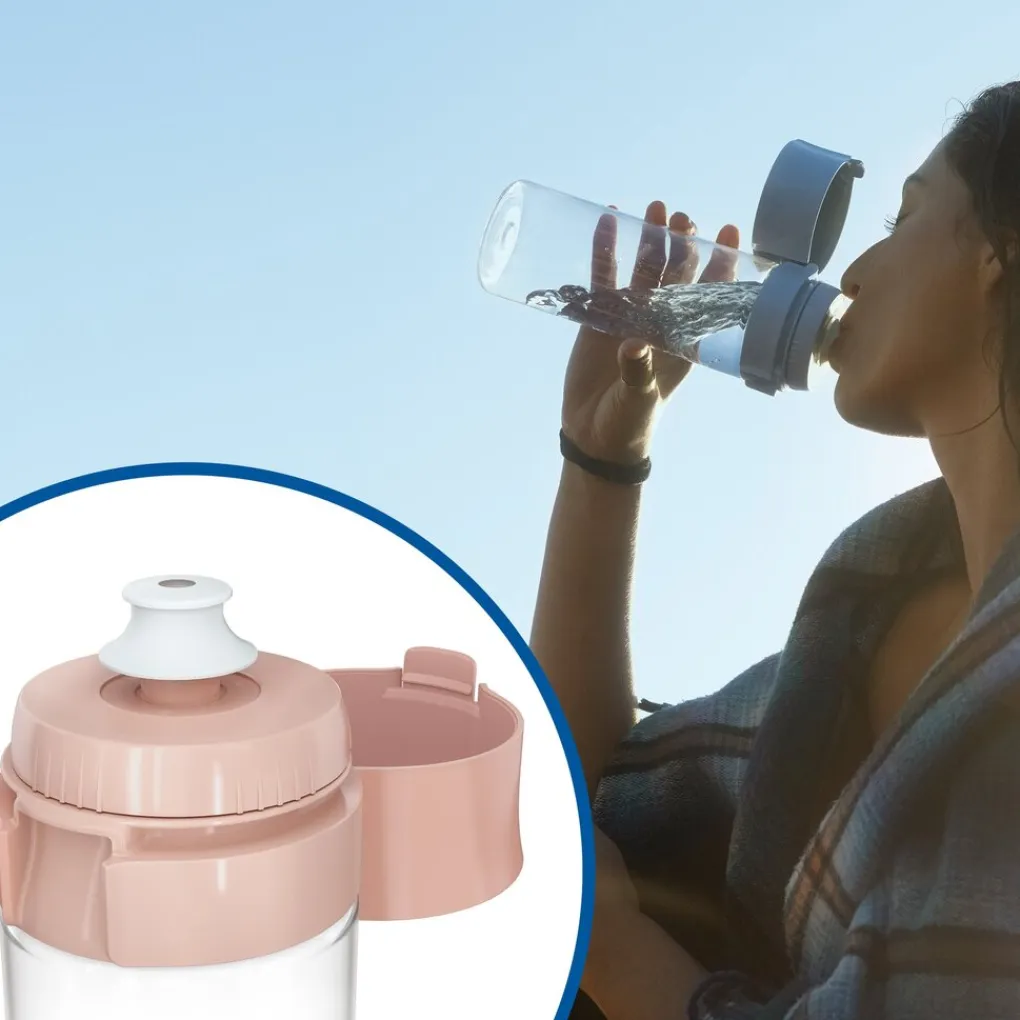 BRITA Waterfilterfles Vital 0.6L Abrikoos inclusief 2 MicroDisc Single Unit Online