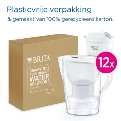 BRITA Waterfilterkan Marella Cool 2.4L Wit incl. 12 MAXTRA Filterpatroon Sale