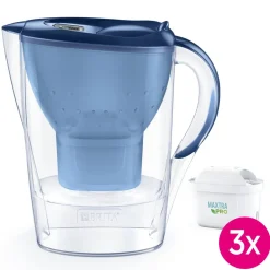 BRITA Waterfilterkan Marella Cool 2.4L Grijs incl. 1 MAXTRA PRO waterfilterpatroon New