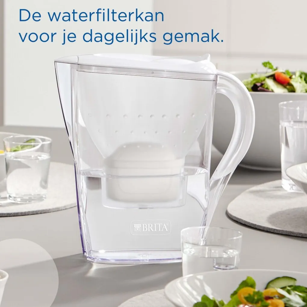 BRITA Waterfilterkan Marella Cool 2.4L Wit incl.12 MAXTRA PRO waterfilterpatroon Best