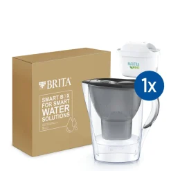 BRITA Waterfilterkan Marella Cool 2.4L Grijs incl.1 MAXTRA PRO ALL-IN-1 Waterfilterpatroon Discount