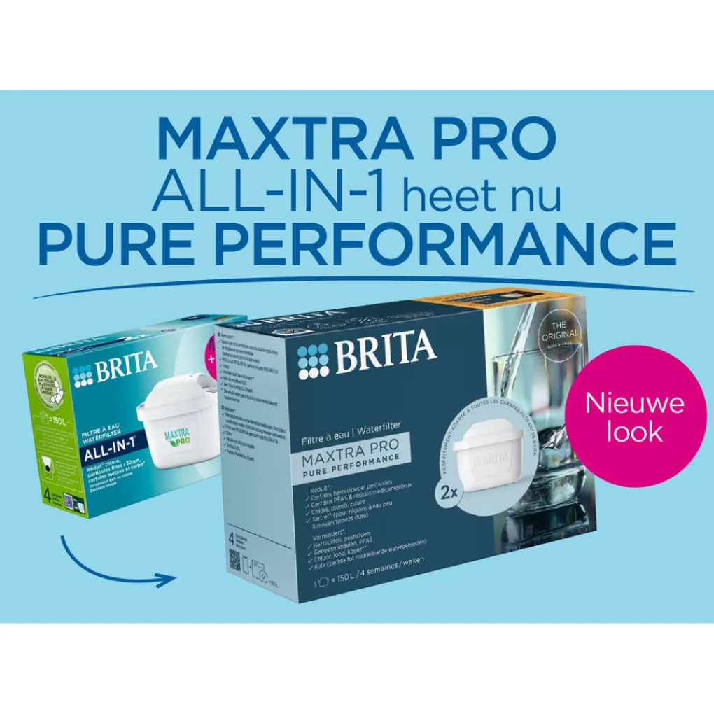 BRITA waterfilterpatroon MAXTRA PRO Pure Performance 12 pack Best