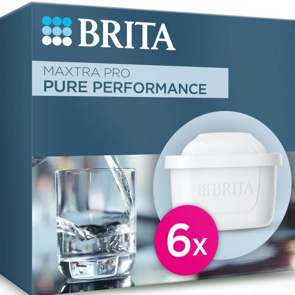 BRITA waterfilterpatroon MAXTRA PRO Pure Performance 6 pack