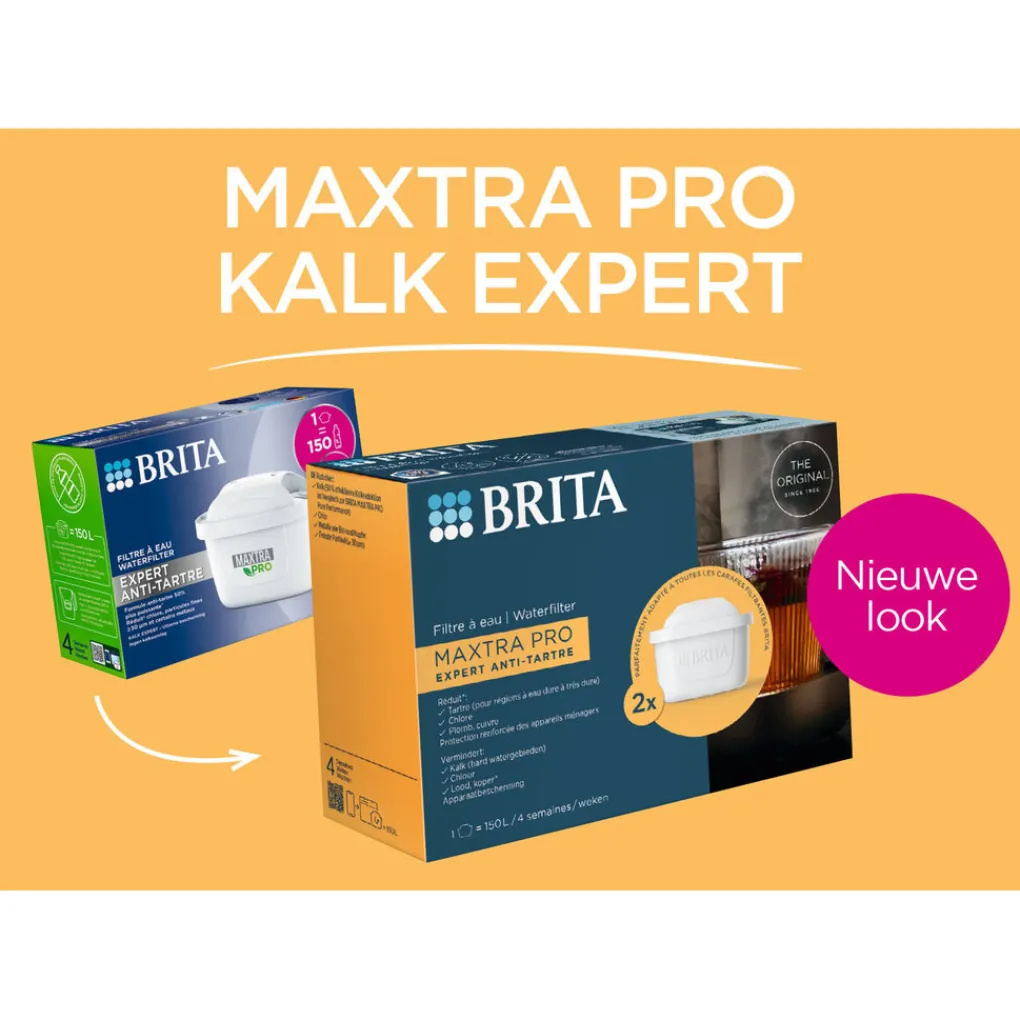 BRITA Waterfilterpatroon MAXTRA PRO Kalk Expert 4 pack Hot