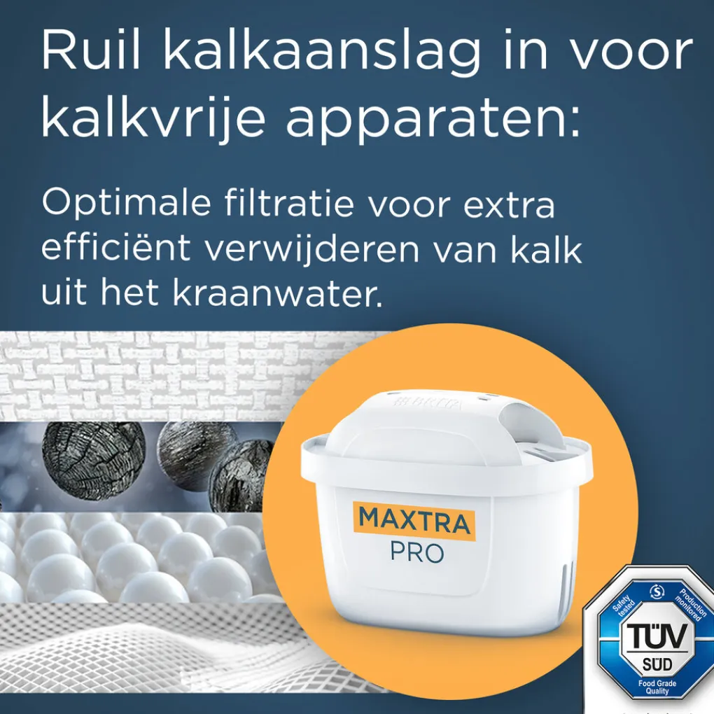 BRITA Waterfilterpatroon MAXTRA PRO Kalk Expert 4 pack Hot