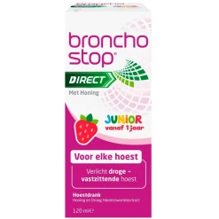 Bronchostop Direct met Honing Junior Hot