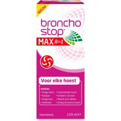 Bronchostop Max 8-in-1 Hoestdrank Hot
