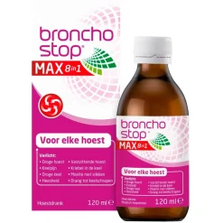 Bronchostop Max 8-in-1 Hoestdrank Hot