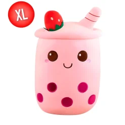 Overig Bubble Tea Pink Snuggle Shape Knuffel Online