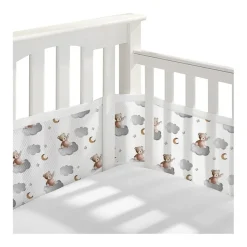 Buxibo Baby Bed Omrander Bedbumper Hoofdbeschermer Set van 2 New