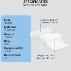 Buxibo Baby Bed Omrander Bedbumper Hoofdbeschermer Set van 2 Hot