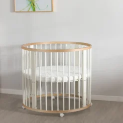 Buxibo Baby Box Grondbox Speelbox Playpen Kinderbox Rond Inclusief Matras New