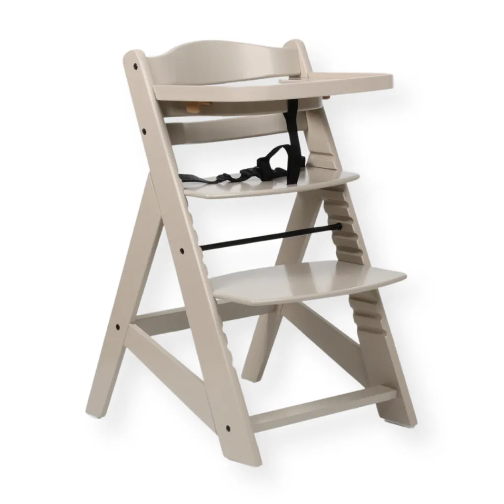 Buxibo Houten Meegroeistoel Kinderstoel met Eetblad New